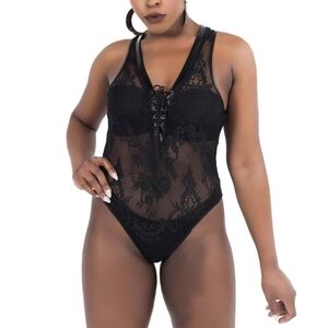 Killstar Desert Rose Lace Bodysuit